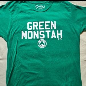 Sully's Boston iconic Green Monstah t-shirt large